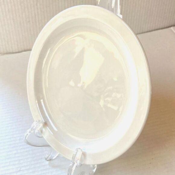 White Porcelain Dessert Plate by Target HOME 7.5 inch Diameter - Picture 3 of 6